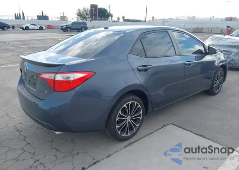 2015 Toyota Corolla S Plus z USA, uszkodzony, nr VIN 5YFBURHE2FP231322